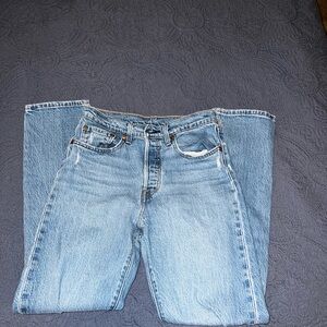 Levi's 501 Women's High Rise Jeans - Light Blue